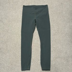 Jade green yoga pants